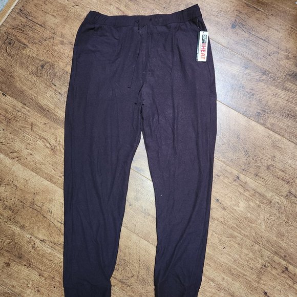 32 DEGREES HEAT Women's Joggers Sleepwear - Large - NEW NWT - Picture 1 of 7